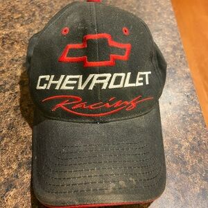 Vintage NASCAR Chevrolet Racing Black Cap